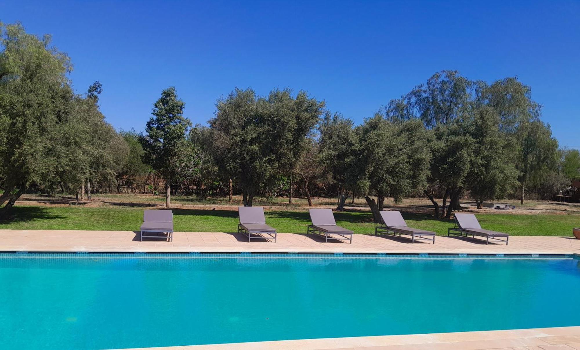 Villa Agora, Villa A La Campagne Proche Marrakech Sidi Abdallah Ghiat Extérieur photo