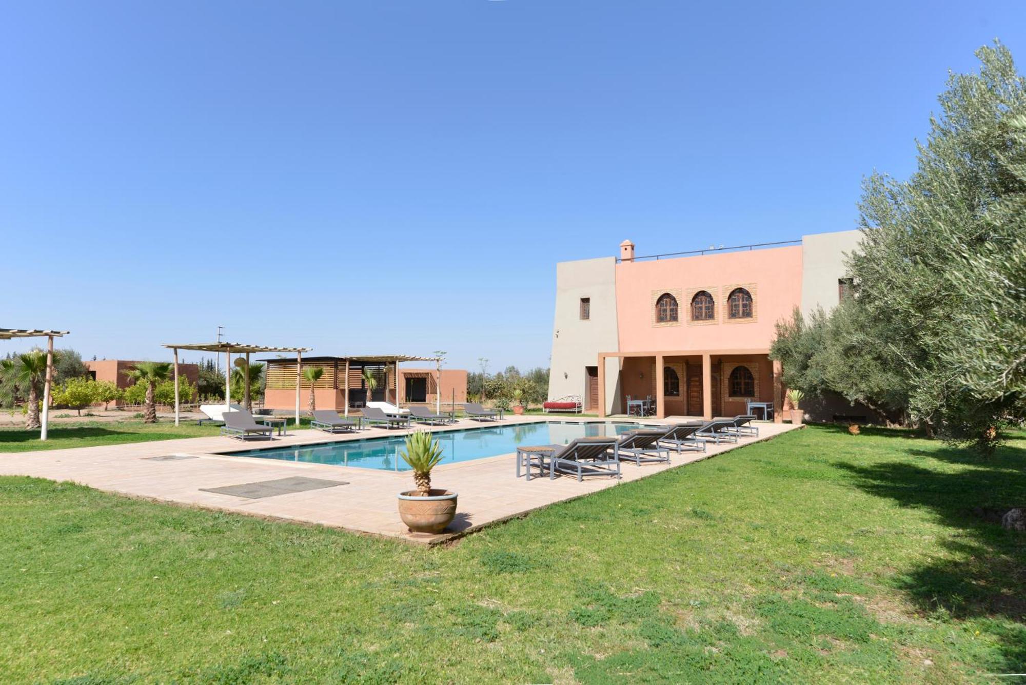 Villa Agora, Villa A La Campagne Proche Marrakech Sidi Abdallah Ghiat Extérieur photo